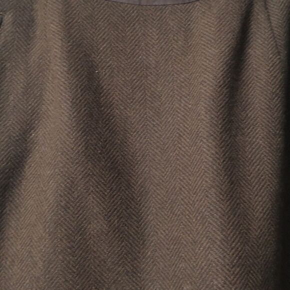 Vintage Bob Timberlake lined  brown wool skirt  Sz 8 - Picture 2 of 4